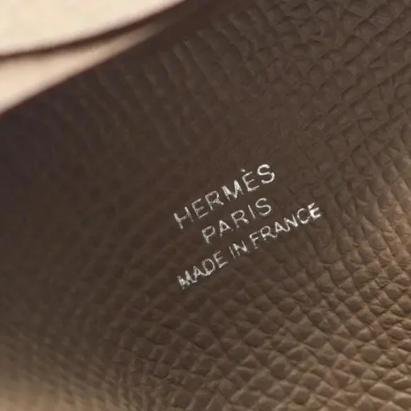 HERMES Brown Leather Wallet - Picture 5 of 8